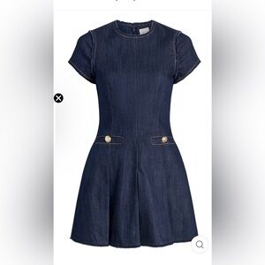 Cinq à Sept Indigo Nove Jean Dress